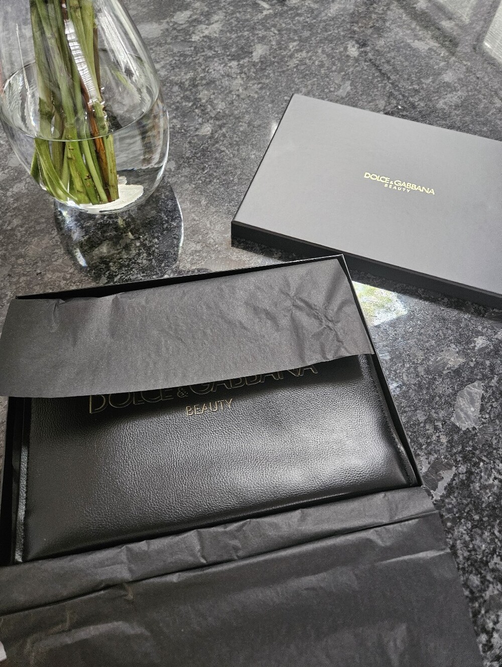 Dolce & Gabbana Cosmetic Bag With Black Box